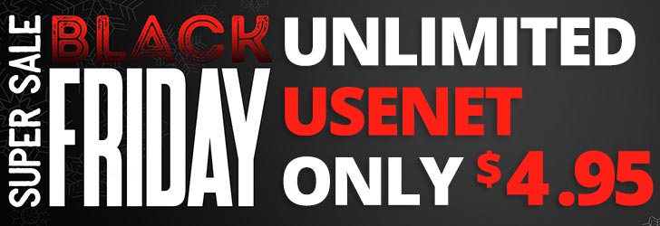Usenet Black Friday 2021 Speciale Aanbieding